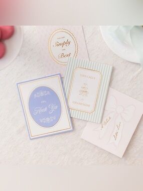 NEW Halfpenny Postage: Greeting Card Set Stationary Envelopes The Jilly Box 2024